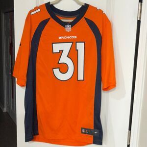 Denver Broncos #31 Justin Simmons  NFL Nike On Field Jersey